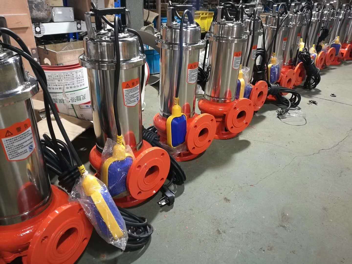 WQAS切割式潛水排污泵產品特點與用途
