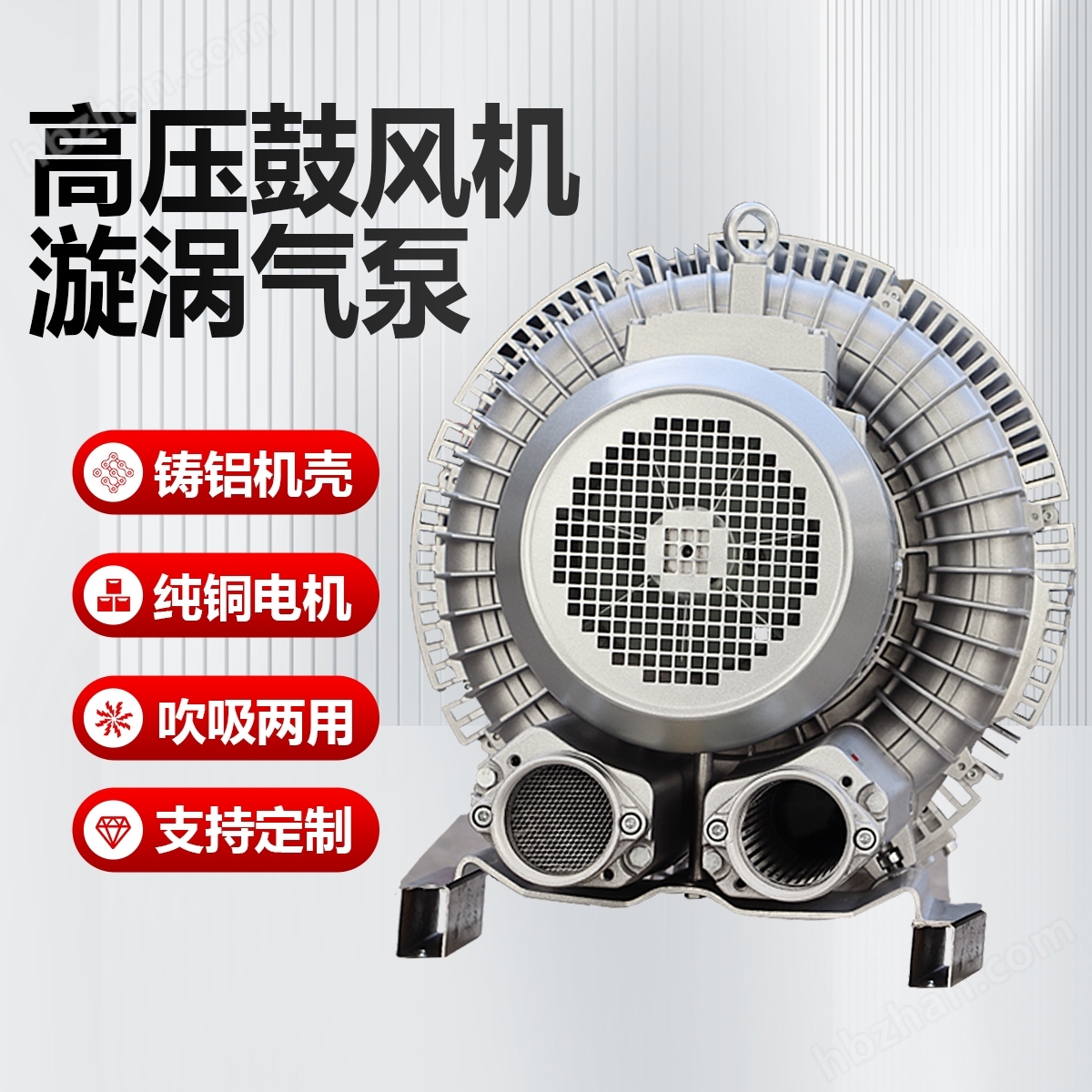 High pressure vortex fan vacuum explosion-proof vortex pump gas circulation
