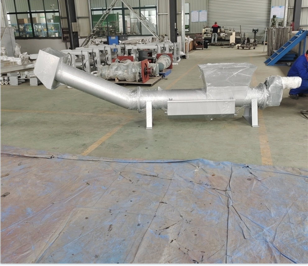 無軸螺旋輸送壓榨機結構組成部分