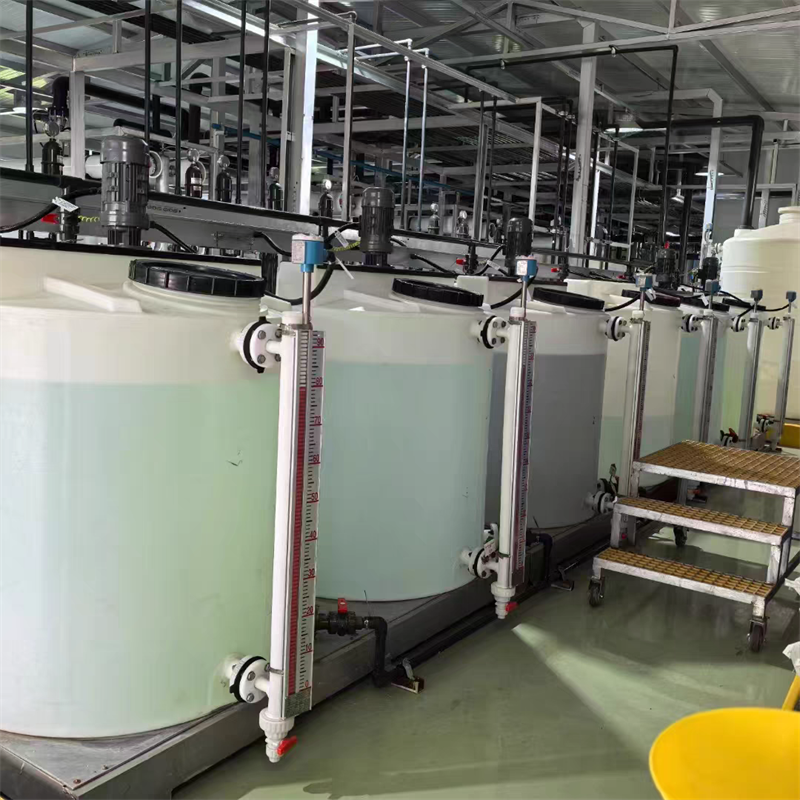 PE塑料加药桶在洗沙场的应用