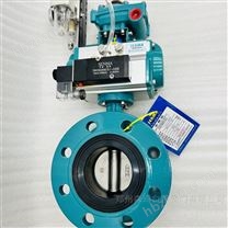 氣動不銹鋼板法蘭蝶閥D641XP-16Q