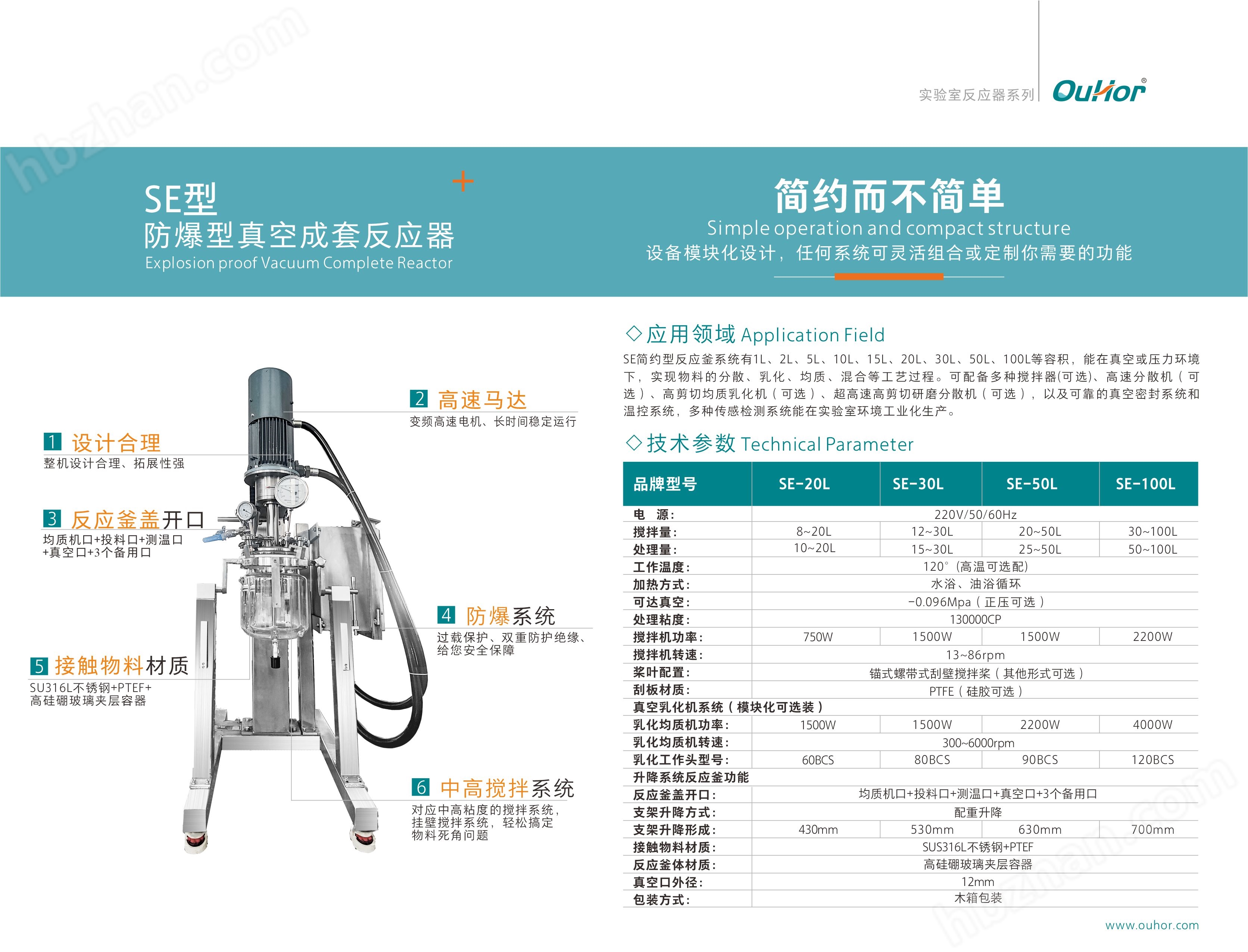 真空密閉攪拌乳化反應(yīng)釜