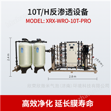 XRX-WRO-10PRO欣荣欣10吨物联网反渗透纯净水设备食品厂