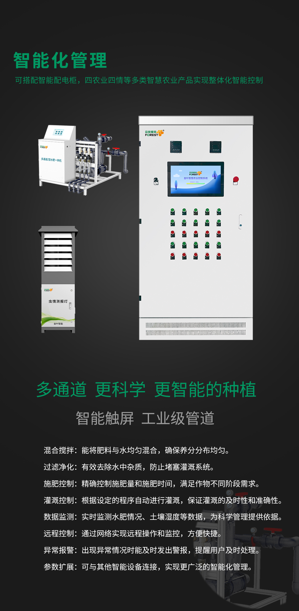 告別灌溉難題，水肥一體化智能灌溉裝置