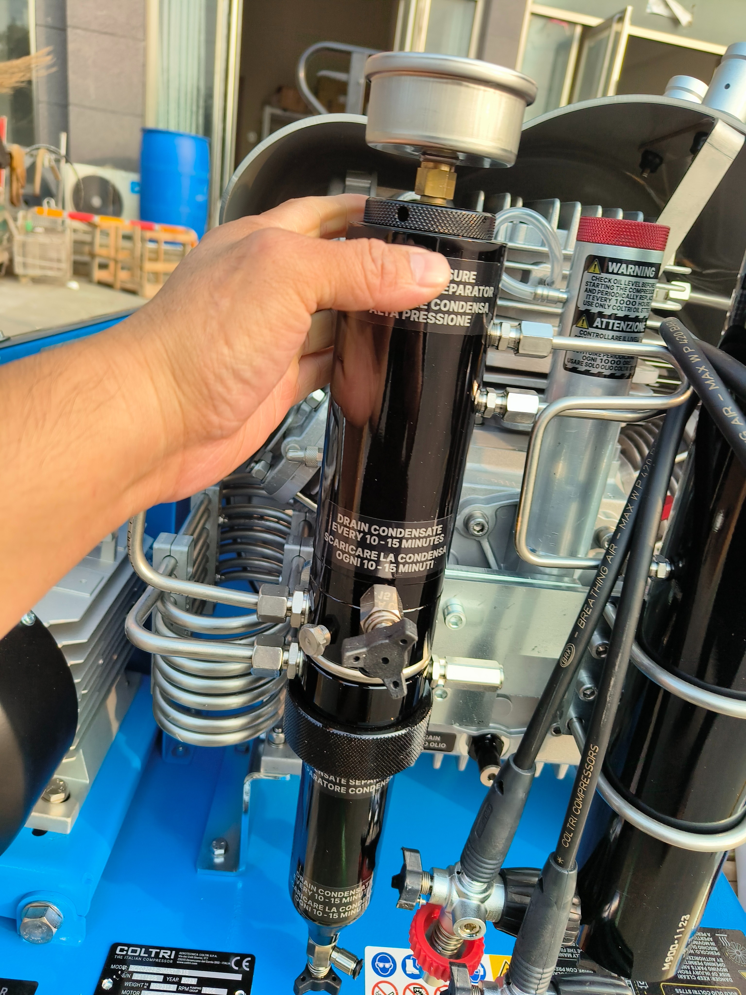 山東莫爾斯電氣聯(lián)合濟(jì)寧化工園區(qū)開展空壓機(jī)及消防產(chǎn)品維保年度檢查