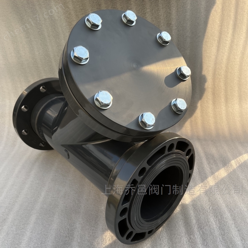 UPVC法兰Y型过滤器