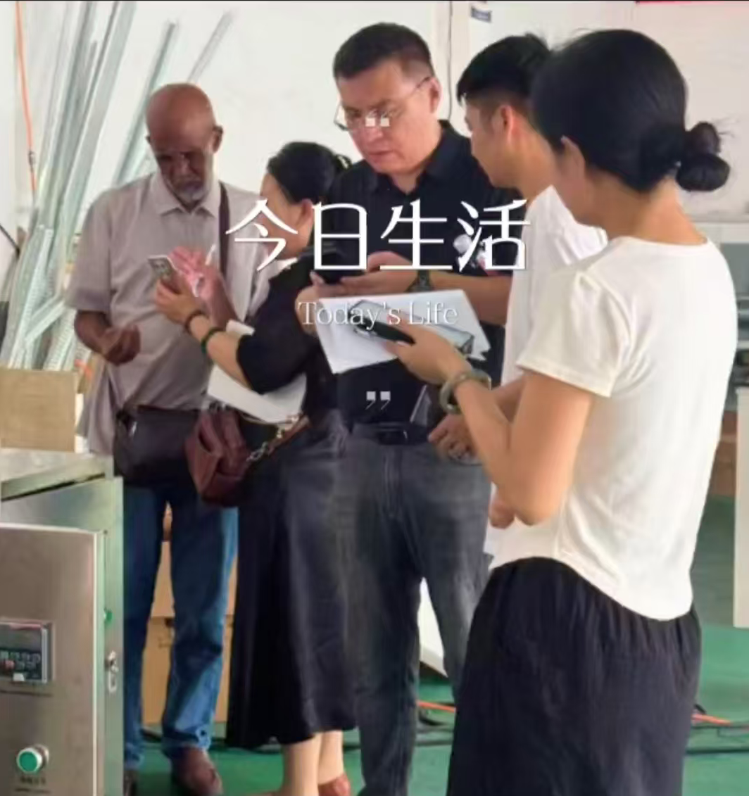 沙特阿拉伯客户团莅临指导